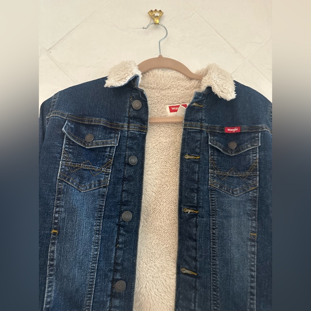 Wrangler denim jacket boys M